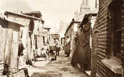 Slums, 1934 von English Photographer